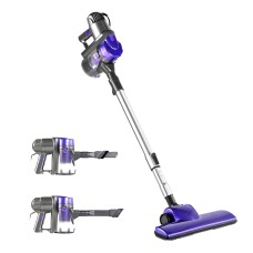 Devanti 450W Corded Stick Vacuum Cleaner, Handheld Convertible, 15kPa Suction, 4m Cable, Purple/Silver, 1Yr Warranty Devanti 450W Corded Stick Vacuum Cleaner, Handheld Convertible, 15kPa Suction, 4m Cable, Purple/Silver, 1Yr Warranty