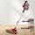 Devanti 450W Corded Stick Vacuum, Handheld Convertible, 15000Pa Suction, Lightweight, Red/Silver, 4m Cable