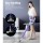 Devanti 150W Cordless Stick Vacuum Cleaner - Bagless, 160° Swivel, HEPA Filter, 25min Run Time, Purple & Grey