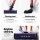 Devanti Motorised Roller Brush Head for Cordless Vacuum - LED, Anti-Static, Tangle-Free, Pivoting, 24.5x29x6cm