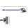 Devanti Cordless Stick Vacuum Cleaner - 150W, 8000Pa Suction, HEPA Filter, 2000mAh Battery, Purple, 35 Min Runtime