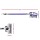 Devanti Cordless Stick Vacuum Cleaner 150W, HEPA Filter, 8000Pa Suction, 25 Min Run Time, 2000mAh Battery, Purple
