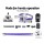 Devanti Cordless Stick Vacuum Cleaner 150W, HEPA Filter, 8000Pa Suction, 25 Min Run Time, 2000mAh Battery, Purple