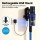 Devanti 350W Brushless Cordless Stick Vacuum Cleaner - Blue, 22KPa Suction, 40 Min Runtime, HEPA Filtration, 0.4L