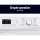 Devanti 7kg Vented Tumble Dryer White, Stainless Steel Drum, Humidity Sensor, Digital Controls, Delay Start, Anti-Crease