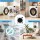 Devanti 6kg Tumble Dryer Intelligent Touch Screen Stainless Steel Drum Compact 98L 54x60x67.5cm Dryer