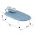 Artiss Tabletop Ironing Board Folding Legs Plastic Panel Base Slide Out Iron Rest Blue Compact Design