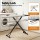 Artiss Foldable Ironing Board with Iron Rest Heavy-Duty Steel Frame Adjustable 7 Heights Compact Storage