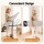 Artiss Foldable Ironing Board with Iron Rest Heavy-Duty Steel Frame Adjustable 7 Heights Compact Storage
