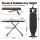 Artiss Foldable Ironing Board with Iron Rest Heavy Duty Steel Mesh Adjustable 72–88cm Height 7 Settings