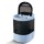 Devanti Portable Washing Machine, Plastic, 3KG, Black - 2-in-1 Wash & Spin Dry, Quiet Operation, Shoe Brush Included