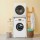 Yarra Supply Heavy Duty Dryer Stand 100kg Steel Stacking Kit 102x67x60cm Anti Slip White Finish Front Loader