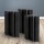 Alpha Corner Bass Trap Acoustic Foam, High Density, Black, 12x17x24cm, Set of 20, Soundproofing & Noise Absorption