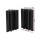 Alpha Corner Bass Trap Acoustic Foam, High-Density Soundproofing, 40pcs, Black, 12x17x24cm, Noise Absorption Tiles