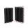 Alpha Corner Bass Trap Acoustic Foam, High-Density Soundproofing, 60pcs, Black, 12x17x24cm, Noise Absorption Solution