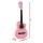 Alpha 34 Inch Classical Guitar, Laminated Linden, Pink, Perfect Beginner Kids Gift, Nylon Strings, Easy Travel Size