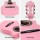 Alpha 34 Inch Classical Guitar, Laminated Linden, Pink, Perfect Beginner Kids Gift, Nylon Strings, Easy Travel Size