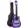 Alpha 34 Inch Classical Guitar, Laminated Linden, Purple, Nylon String, Beginner Set with Stand & Accessories