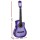 Alpha 34 Inch Classical Guitar, Laminated Linden, Purple, Beginner Kids Gift, Nylon String, with Carry Bag and Picks