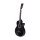 Alpha 38 Inch Acoustic Guitar, Laminated Linden, Black, Full Size Cutaway, Steel Strings, Includes Strap & Bag