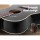 Alpha 41-Inch Acoustic Guitar, Laminated Linden, Black, Dreadnought, Steel Strings, Cutaway, with Accessories Included