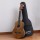 Alpha 31" Portable Steel String Acoustic Guitar, Natural Finish, Bass Plywood Body, Poplar Neck, Bonus Gig Bag
