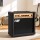 Alpha 20W Guitar Amplifier Portable Practice Amp with Overdrive 3-Band EQ Headphone Jack Black 20 Watts