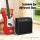 Alpha 40W Portable Bass Guitar Amplifier - Durable Black Case, Tone Control, Compact Design for Practise Sessions