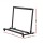 Alpha 5 Space Folding Guitar Stand Rack Holder Display | Iron Construction, Foam Padding, Adjustable Feet, 87x47x73cm