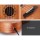 Alpha Ukulele, Mahogany Tenor, 26" Natural Finish, Built-in EQ, Beginner Gift Set w/ Bag & Accessories