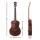 Alpha 30-Inch Ukulele with EQ, Ebony Top, Okoume Neck, 18 Frets, Nylon Strings, Arched Back, Accessory Pack Included