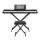 Alpha 88-Key Electronic Piano Keyboard with Stand, Stool & Pedal, Touch-Sensitive, MIDI-USB, 16 Demo Songs, Black