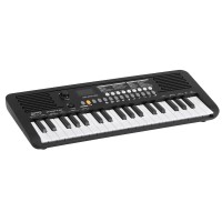 Alpha 37-Key Digital Piano Keyboard, Black – Portable Beginner's Electric Keyboard with Touch Function & 3-Step Lessons