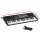 Alpha 37-Key Digital Piano Keyboard, Black – Portable Beginner's Electric Keyboard with Touch Function & 3-Step Lessons