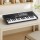 Alpha 37-Key Digital Piano Keyboard, Black – Portable Beginner's Electric Keyboard with Touch Function & 3-Step Lessons