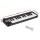 Alpha 25-Key Portable MIDI Keyboard Controller, USB, Black, Velocity-Sensitive, Joystick, 360x105x35mm, 1-Year Warranty