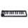 Alpha 25-Key Portable MIDI Keyboard Controller, USB, Black, Velocity-Sensitive, Joystick, 360x105x35mm, 1-Year Warranty