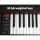 Alpha 88-Key Electronic Piano Keyboard, Full-Weighted, Black, w/ Stand, Stool, 600 Rhythms, 800 Timbres, LED Display