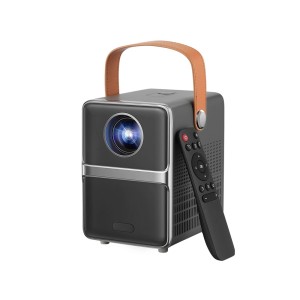 Devanti 4K Portable Mini Video Projector, 1080P HD, WiFi, HDMI, Screen Mirroring, Built-in Speaker, Remote, Home Theatre