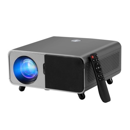 Devanti Portable Wi-Fi Video Projector 4K 1080P Full HD 550 ANSI 2.4G/5G Home Theatre HDMI Remote 200" Display