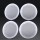 Giantz 6 Inch Ceiling Speakers 4 Pack, 80W In Wall Home Audio Tweeter Set, ABS Enclosure, Easy Install, White