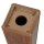 Alpha Speaker Stands, MDF, 70cm, Black/Wood, 60kg Capacity, Anti-Slip, Sand-Fillable, Easy Assembly, 2pcs Set