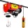 Giantz Electric Hoist Winch 125/250KG, 510W Motor, 18M Cable, Remote Control, Emergency Stop, Overload Protection