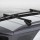Giantz Universal Car Roof Racks - 108cm Adjustable Aluminium Cross Bars, Anti-Theft Lock, Fits Most SUVs & Utes, Black