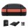 Giantz Rooftop Cargo Bag 15 Cubic Ft Waterproof 500D PVC Universal Car Luggage Carrier 110x85x25cm Anti Slip Mat