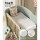 Giselle Bedding Foldable Cot Mattress - Cool Gel Foam, Bamboo Cover, 96.5x67cm, Tri-Fold Design for Portable Comfort