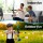 Keezi Kids Bow and Arrow Set 81cm with 6 Foam Arrows Lightweight Plastic Archery Toy for Ages 8+ Outdoor Indoor