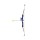 Keezi Kids Bow and Arrow Set with Standing Target Suction Cup Arrows and Safety Goggles Portable Play