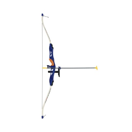 Keezi Kids Bow and Arrow Set with Standing Target Suction Cup Arrows and Safety Goggles Portable Play