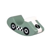 Keezi Kids Climbing Blocks Foam Playset - Soft Green Indoor Toy, Easy-Clean PU Leather, Boosts Motor Skills, 81x28x23cm